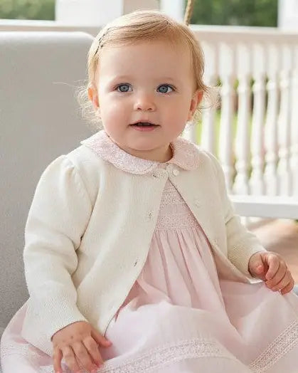 Ivory Baby Girl Cardigan