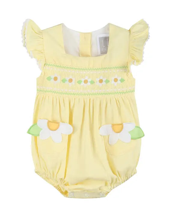 Daisy Smocked Romper