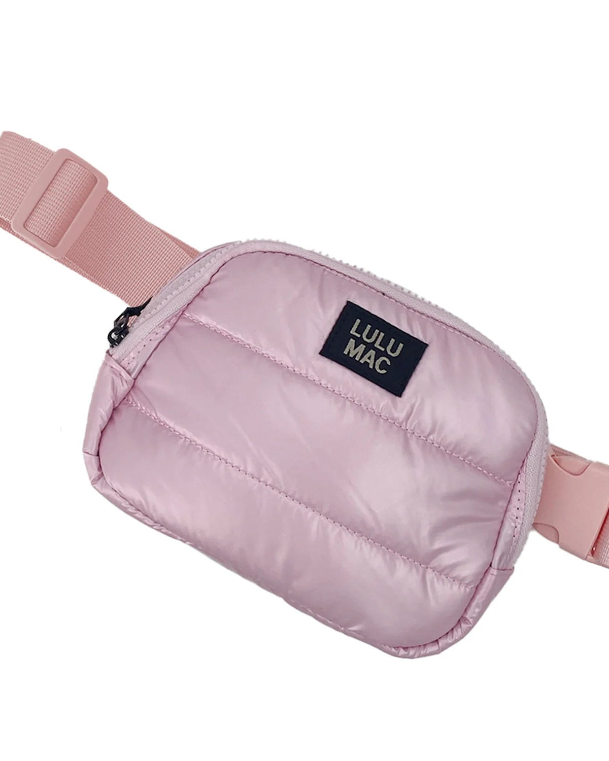 Lulu Mac Metallic Puff Belt Bag