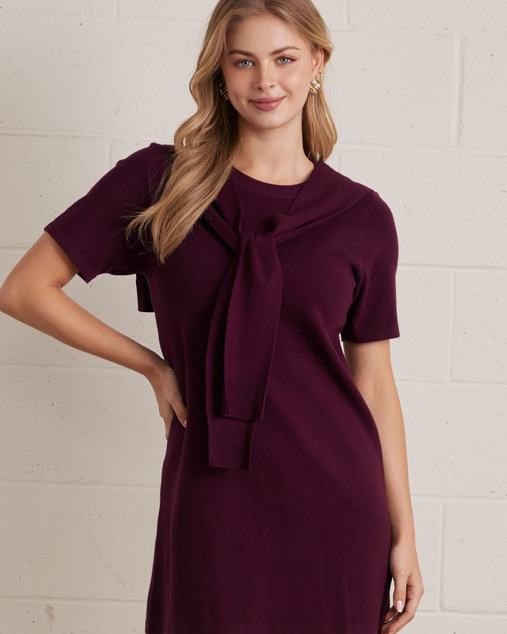 Preppy Sweater Dress