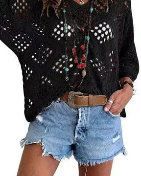 Boho V-Neck Top