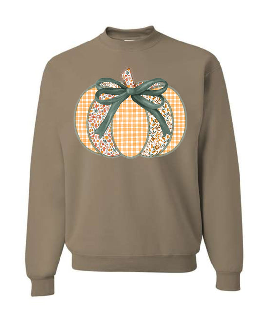 Green Bow Patch Sweatshirt
