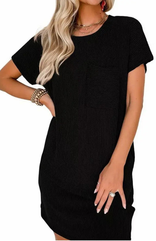 Twist Pocket Dress
