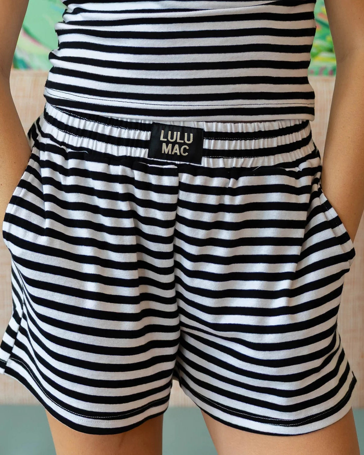 Adult Striped Lulu Mac Short