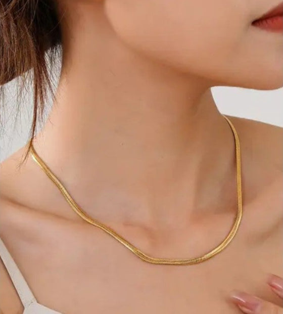 Tarnish Free Herringbone Chain