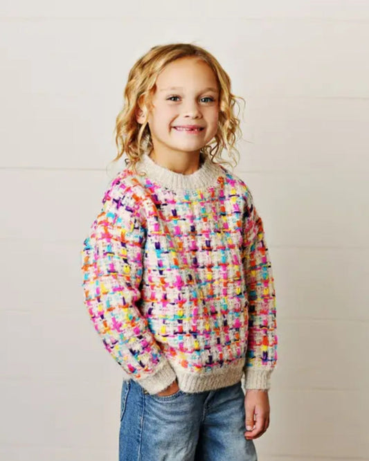Rainbow Knit Sweater