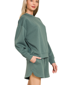 Scuba Crewneck Short Set