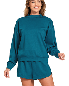 Scuba Crewneck Short Set