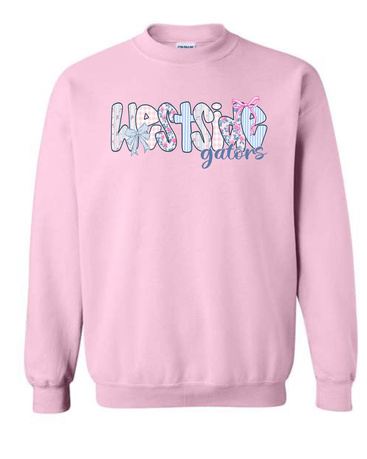 WSJH Dbl Bows Pink SS
